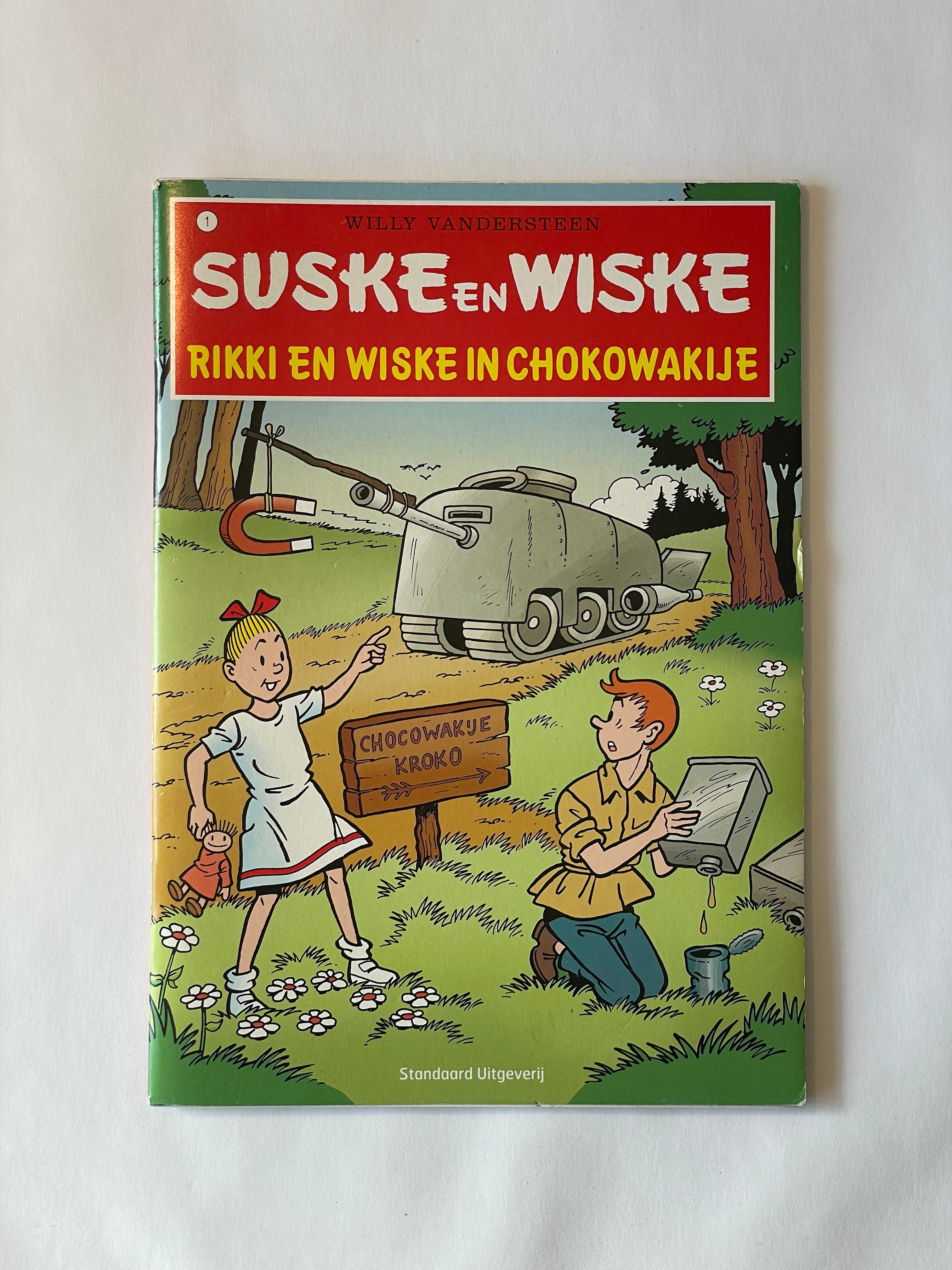 Suske en Wiske- Rikki en Wiske in Chokowakije