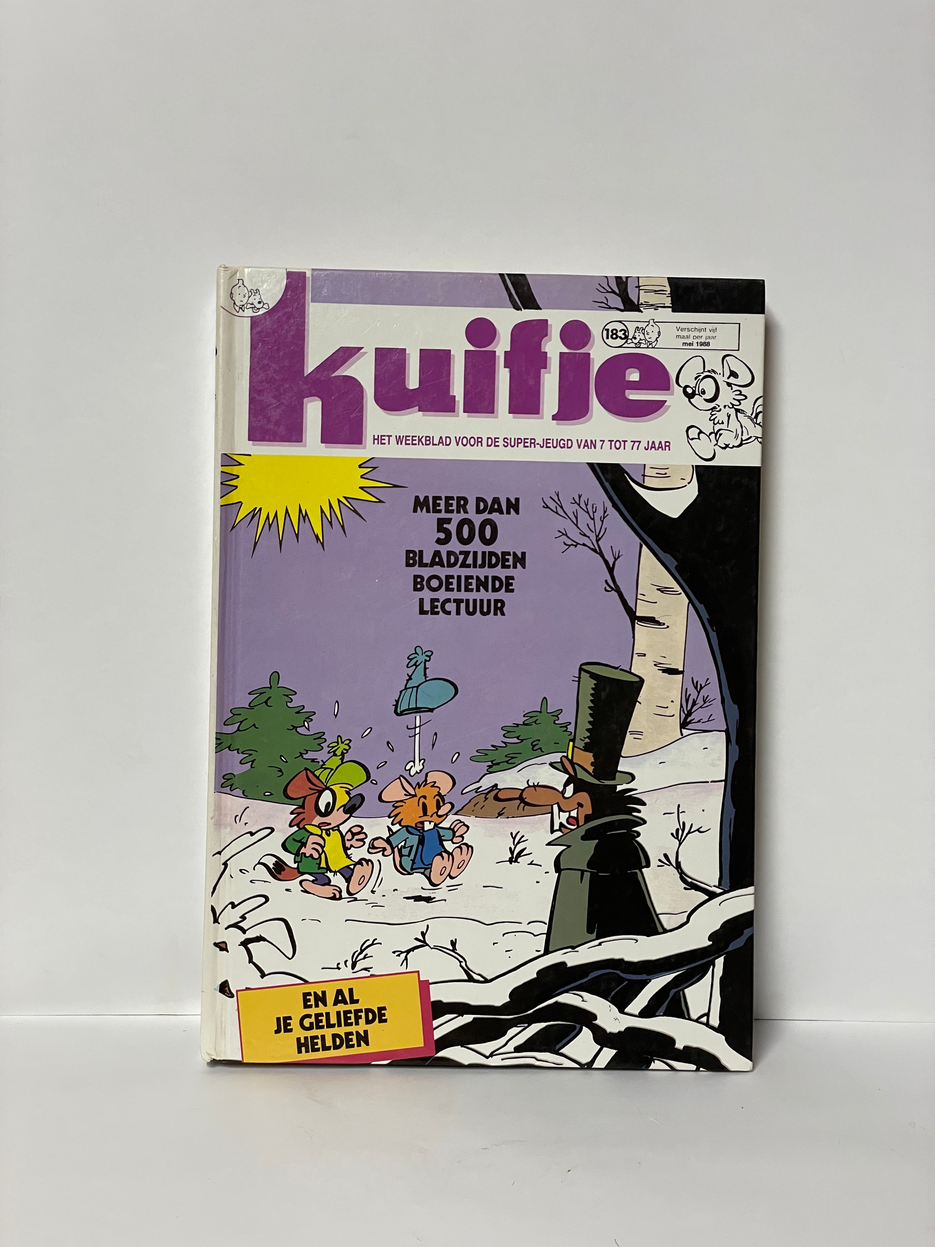 Kuifje- Album nummer 183
