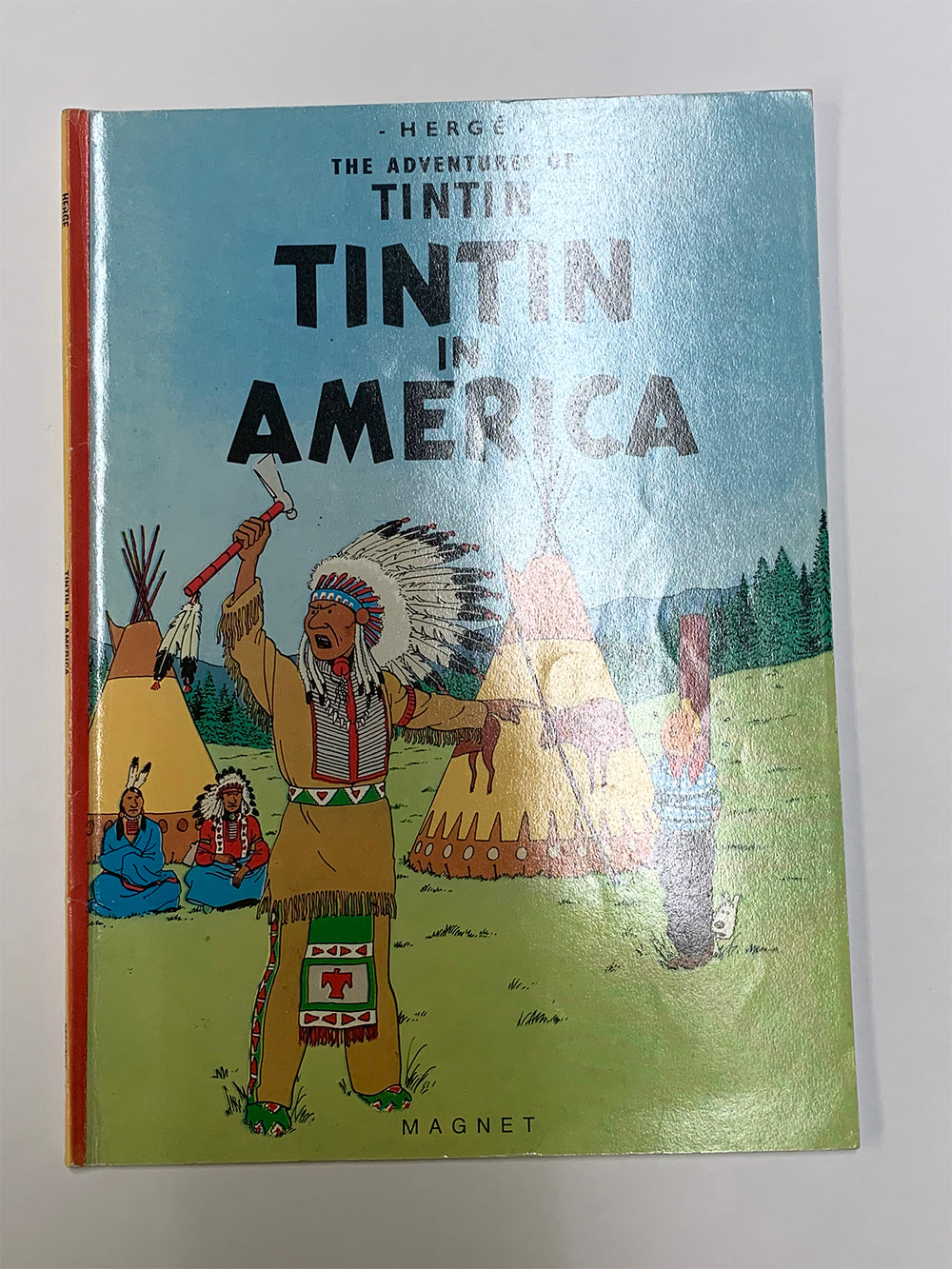 Kuifje- Tintin in America (Engels), nummer 3