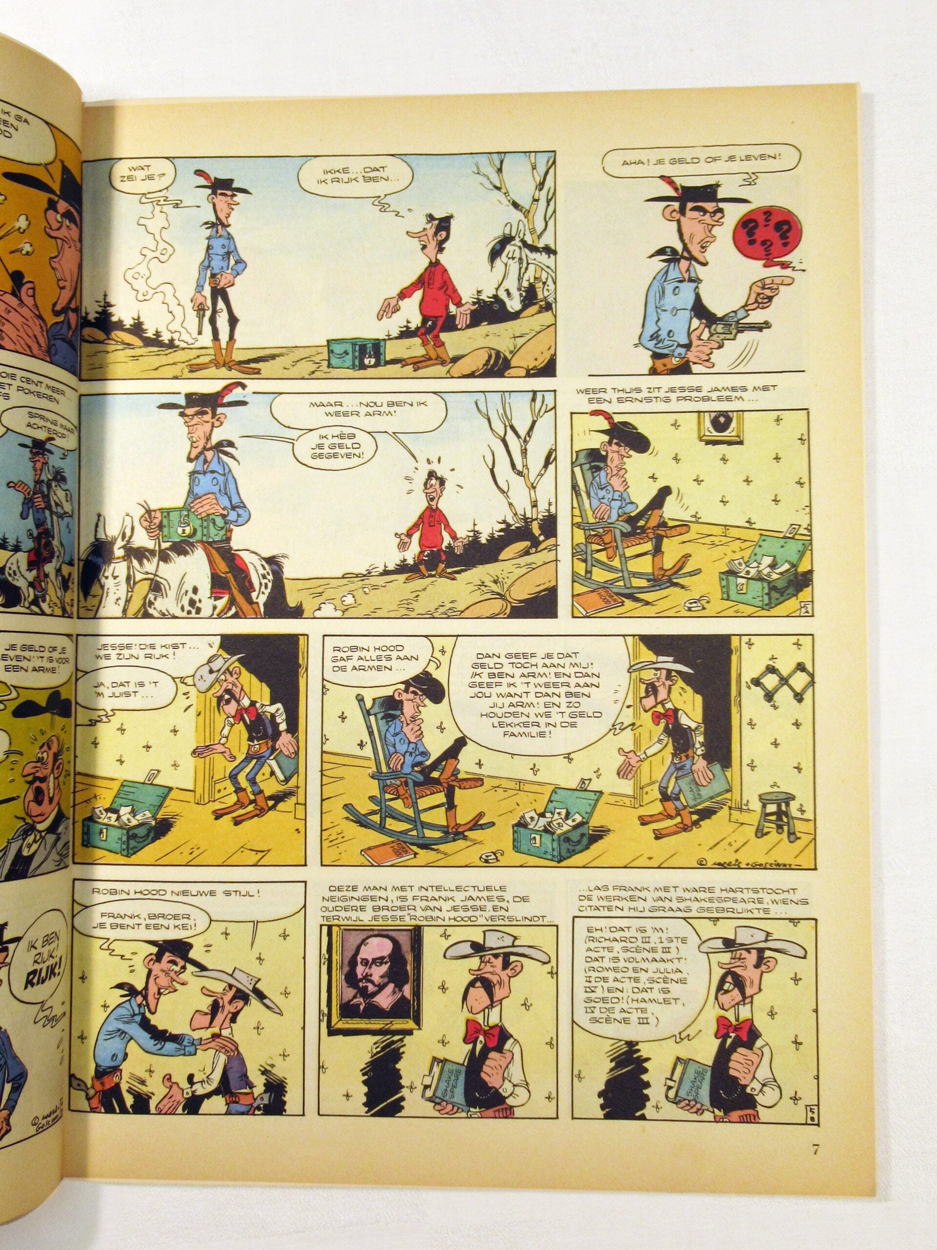 Lucky Luke- Jesse James, nummer 4