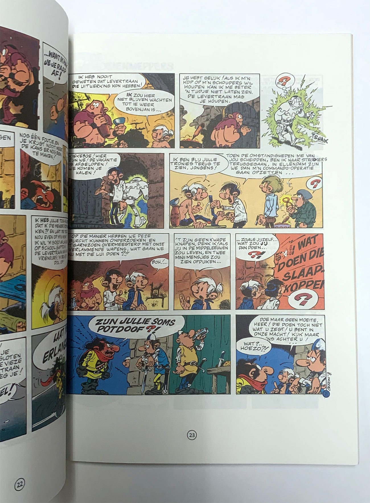 De mini-mensjes, In de klauwen van de heer, nummer 11