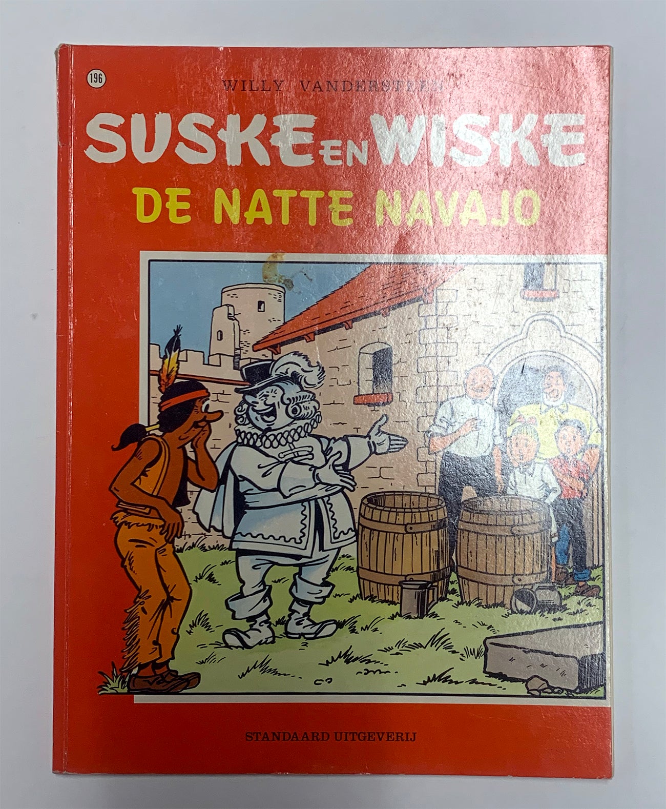 Suske en Wiske- De natte navajo, nummer 196