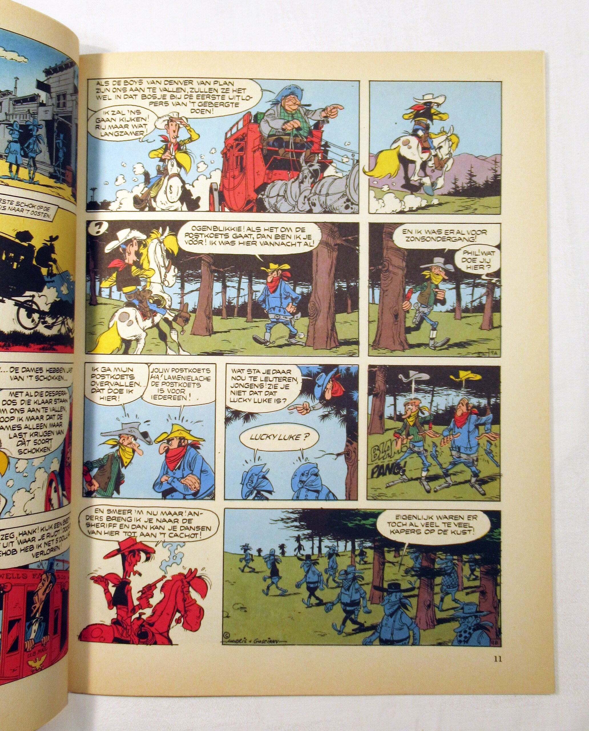 Lucky Luke- De postkoets, nummer 1