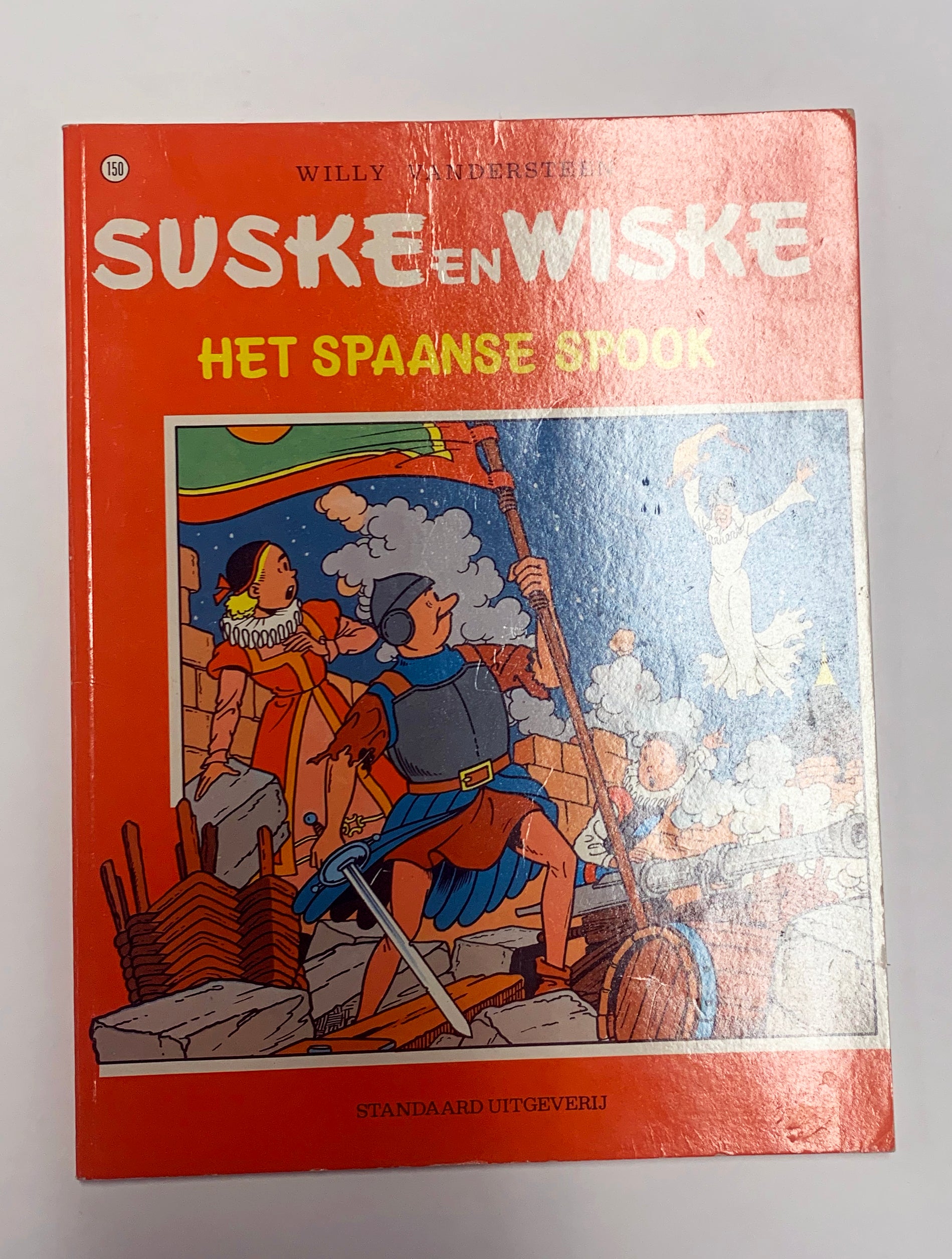 Suske en Wiske- Het Spaanse spook, nummer 150