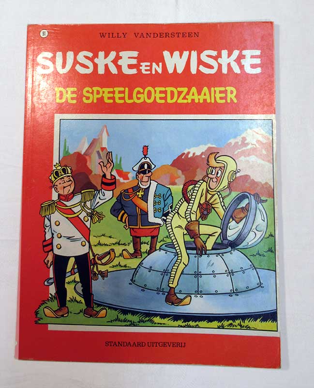 Suske en Wiske - De speelgoedzaaier, nummer 91