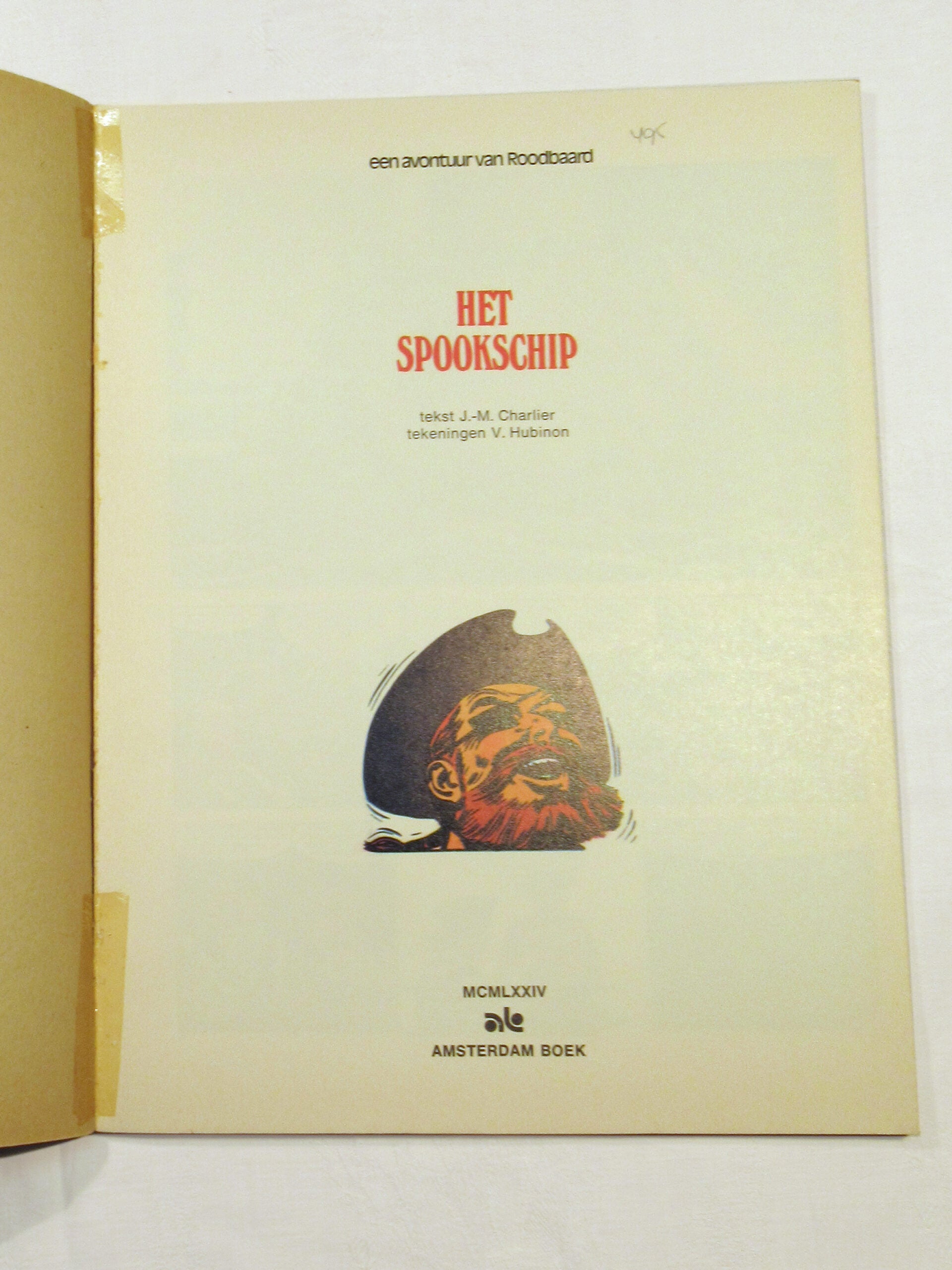Roodbaard- Het spookschip, nummer 5