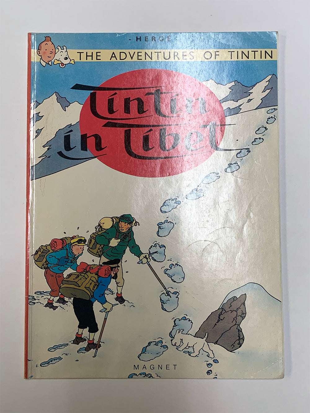 Kuifje- Tintin in Tibet (Engels), nummer 19