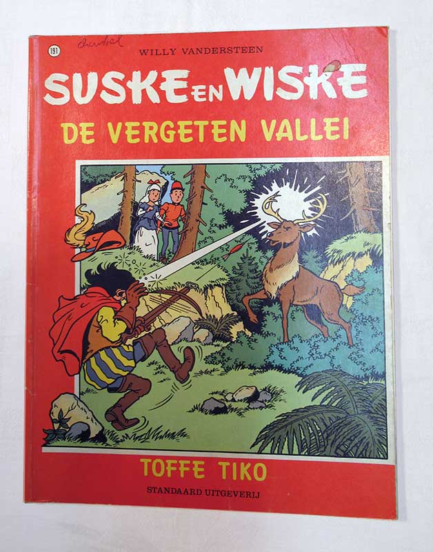 Suske en Wiske - De vergeten vallei Toffe Tiko, nummer 191