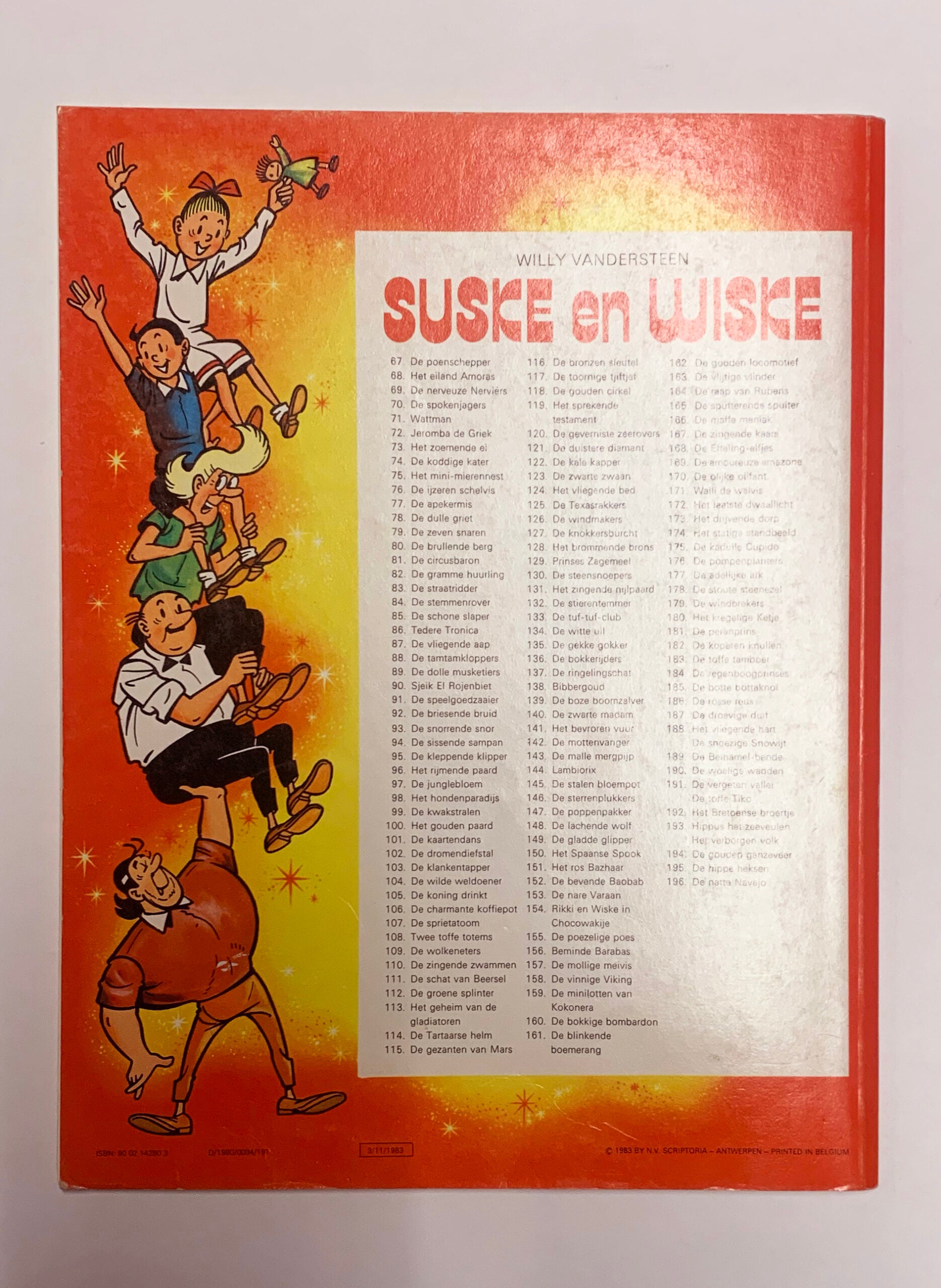 Suske en wiske- de windbrekers, nummer 179